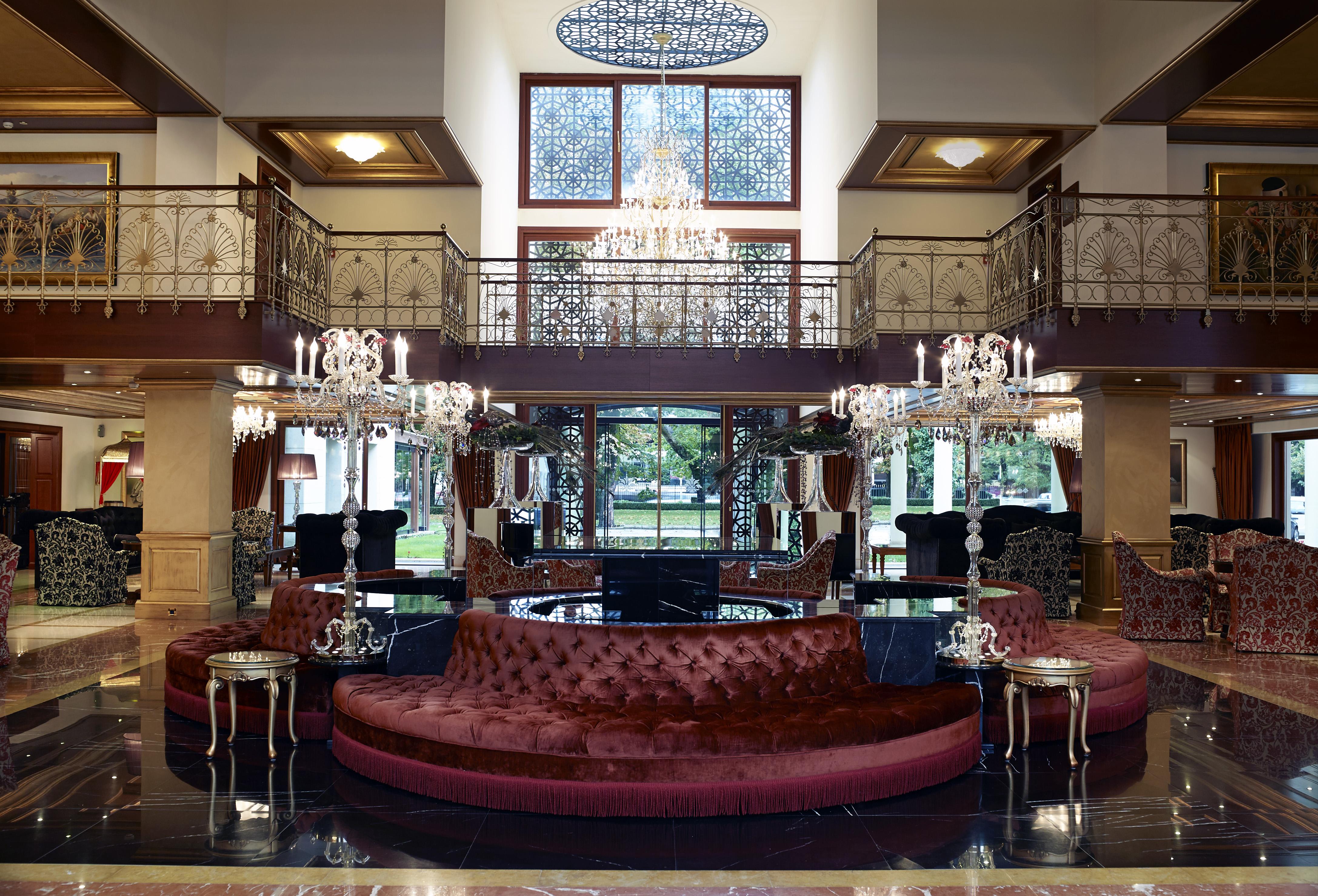 Grand Serai Congress And Spa Ioannina Eksteriør billede The lobby of the hotel