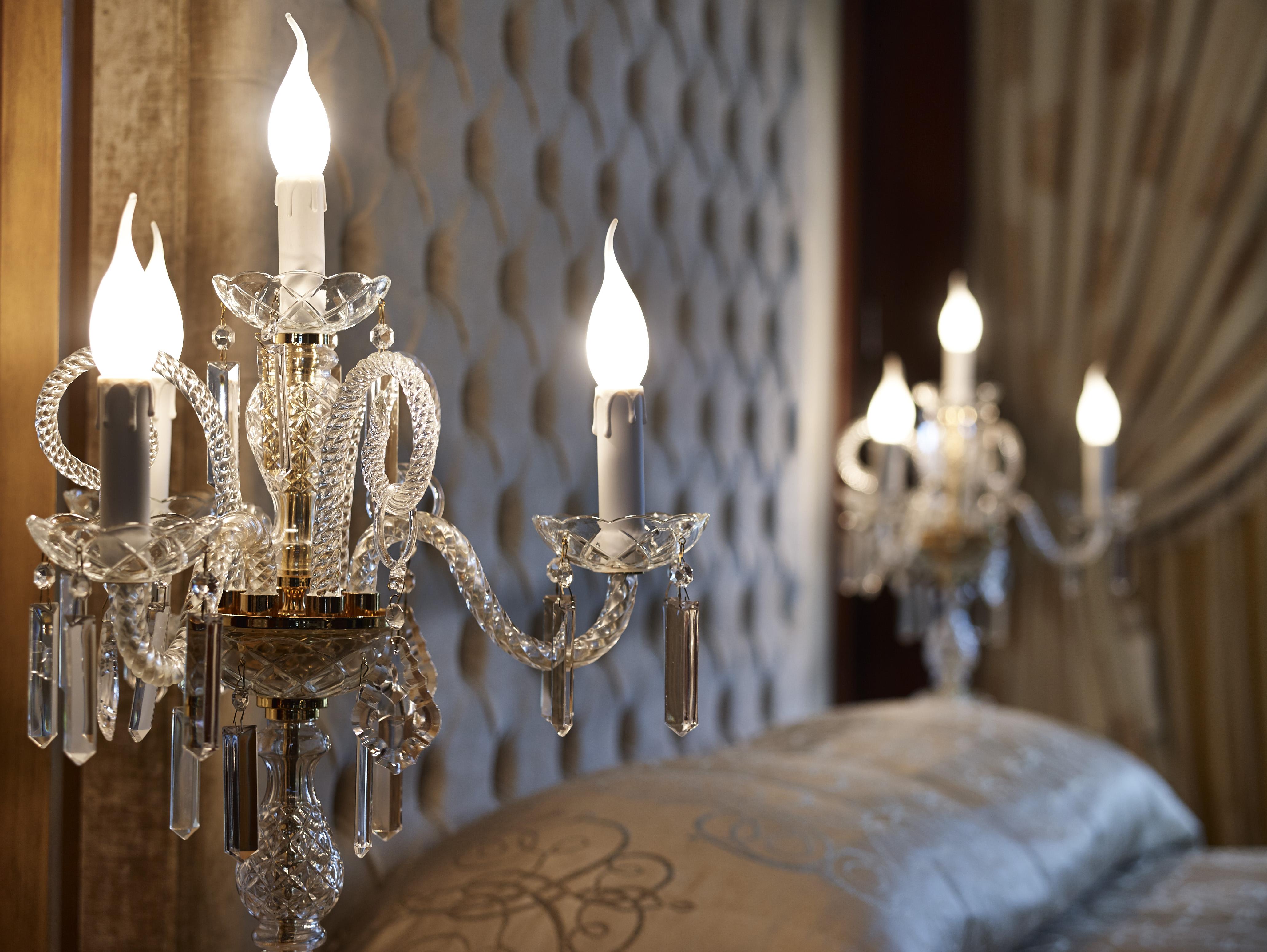 Grand Serai Congress And Spa Ioannina Eksteriør billede Wall lights